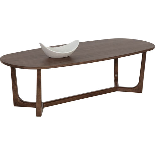 Robinson 55 X 23.5 inch Walnut Coffee Table